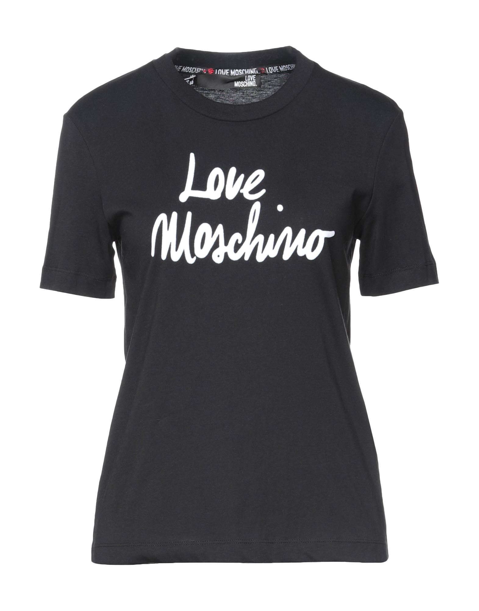 LOVE MOSCHINO T-shirts Damen Schwarz von LOVE MOSCHINO
