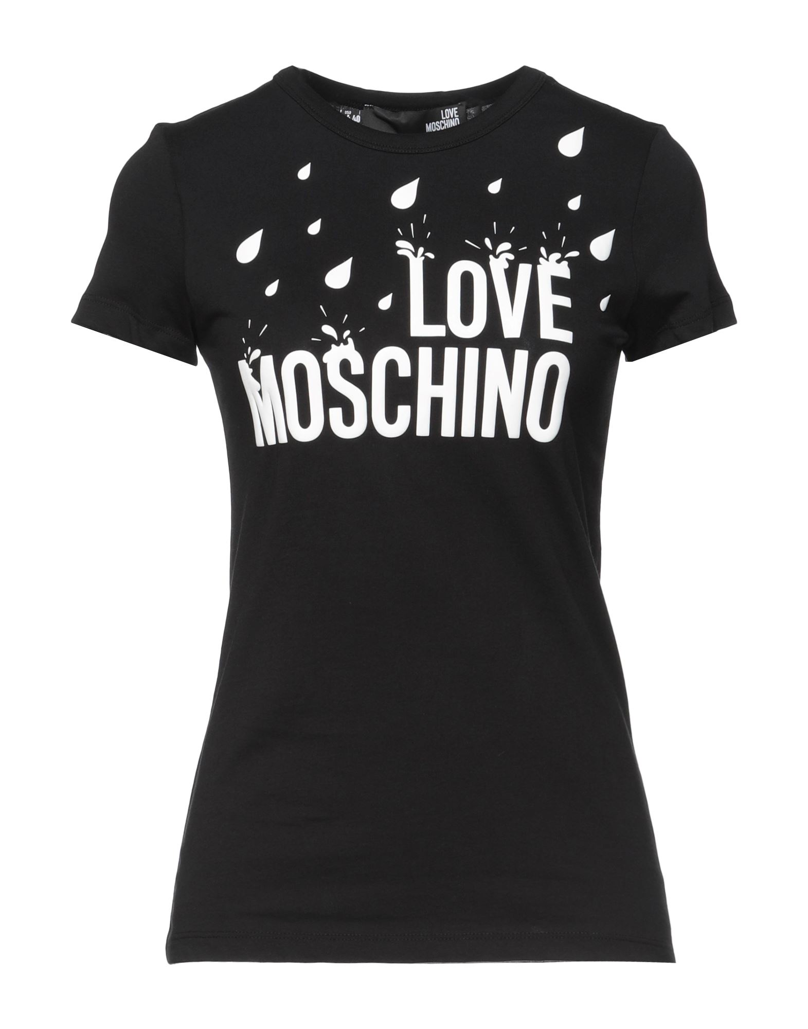 LOVE MOSCHINO T-shirts Damen Schwarz LOVE MOSCHINO T-shirts Damen Schwarz von LOVE MOSCHINO