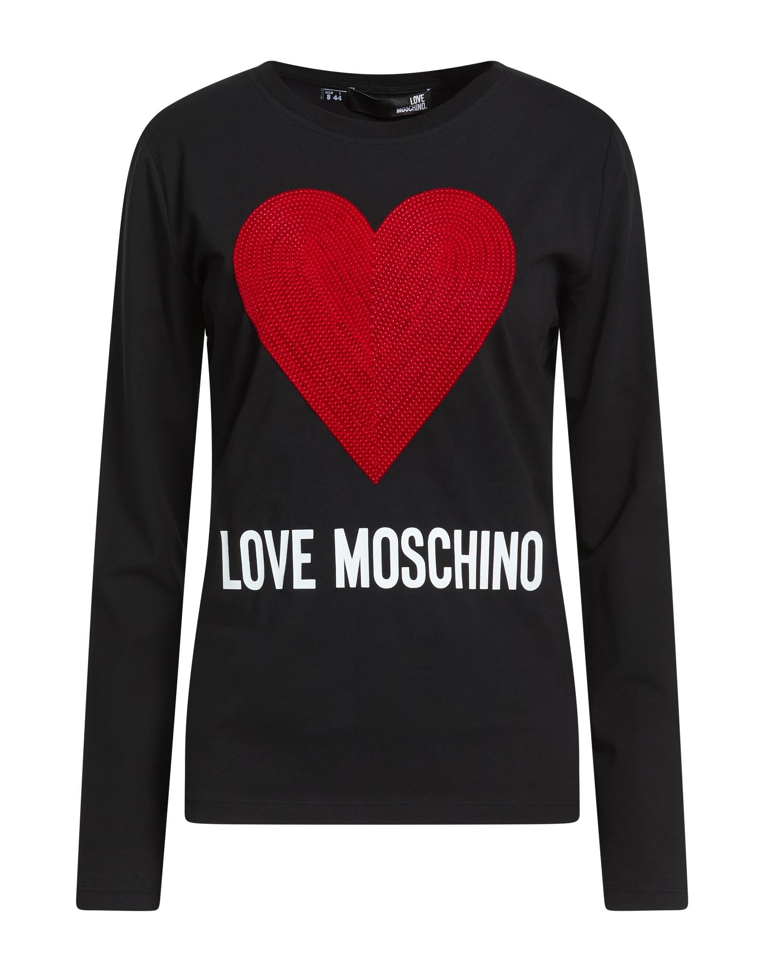 LOVE MOSCHINO T-shirts Damen Schwarz von LOVE MOSCHINO