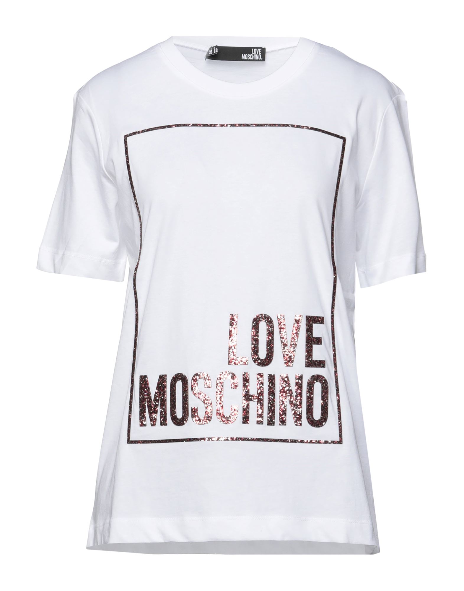 LOVE MOSCHINO T-shirts Damen Weiß von LOVE MOSCHINO