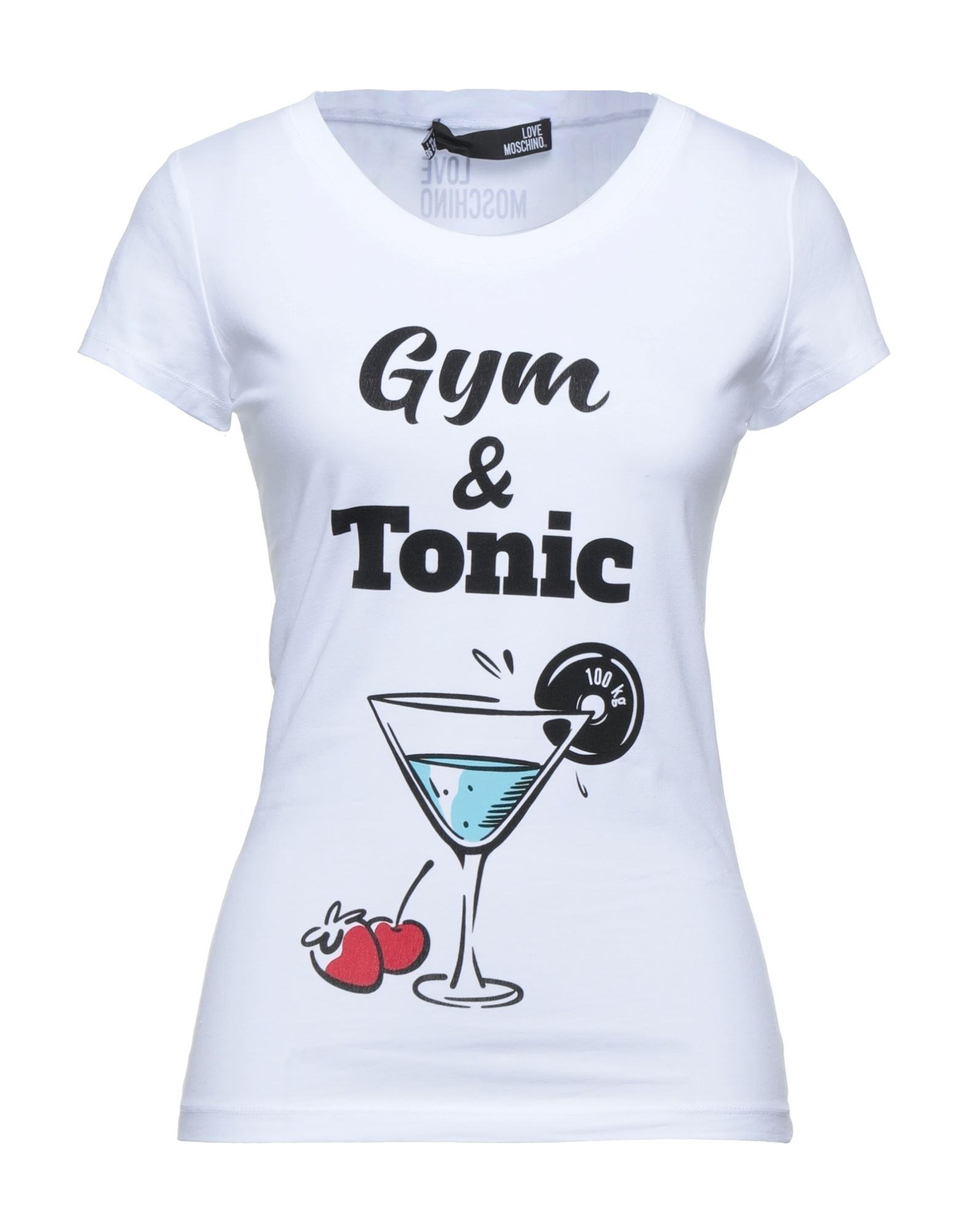 LOVE MOSCHINO T-shirts Damen Weiß von LOVE MOSCHINO