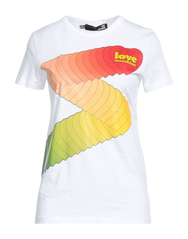LOVE MOSCHINO T-shirts Damen Weiß von LOVE MOSCHINO