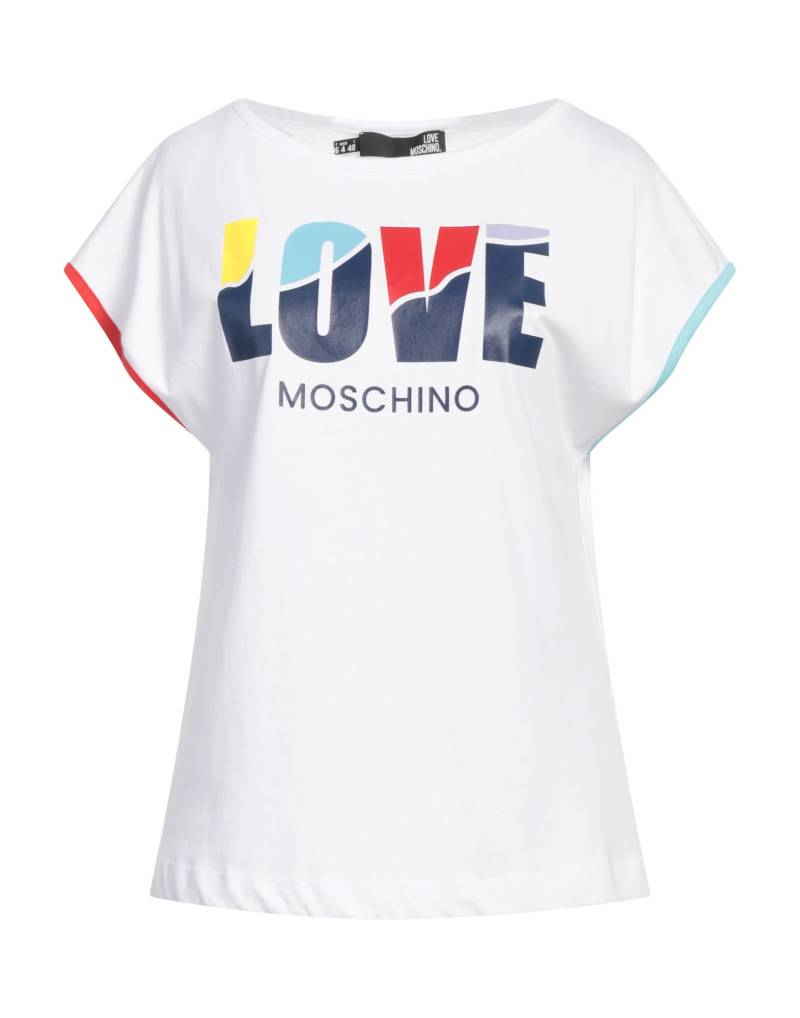LOVE MOSCHINO T-shirts Damen Weiß von LOVE MOSCHINO