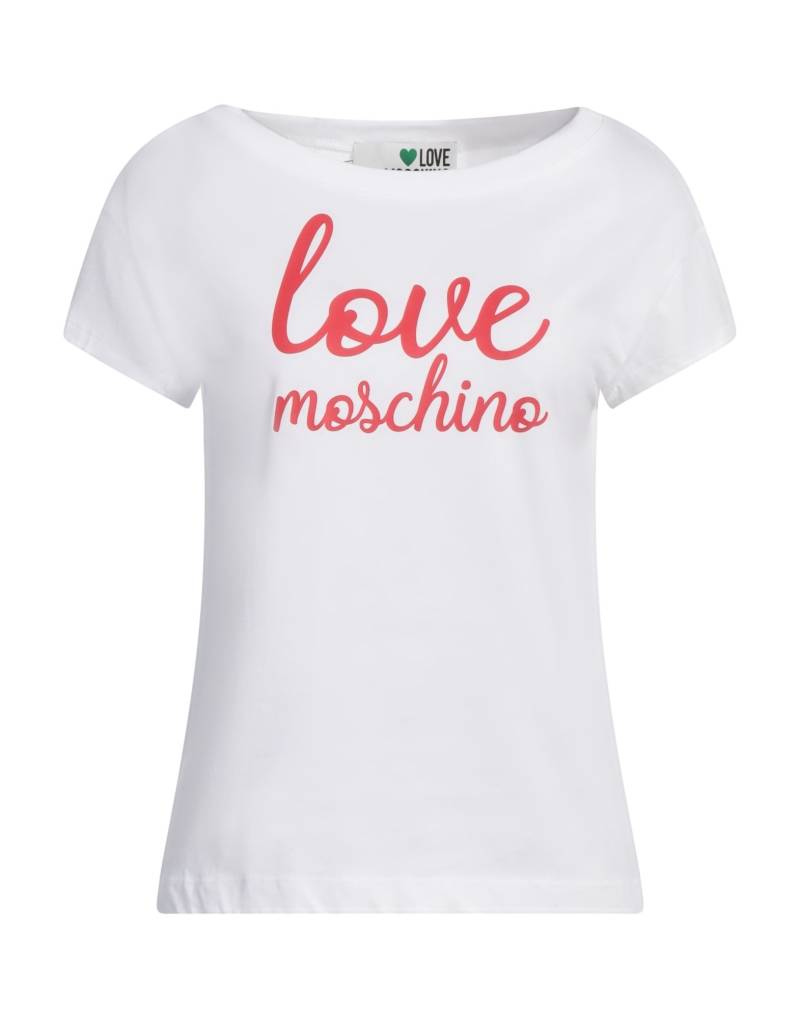 LOVE MOSCHINO T-shirts Damen Weiß von LOVE MOSCHINO