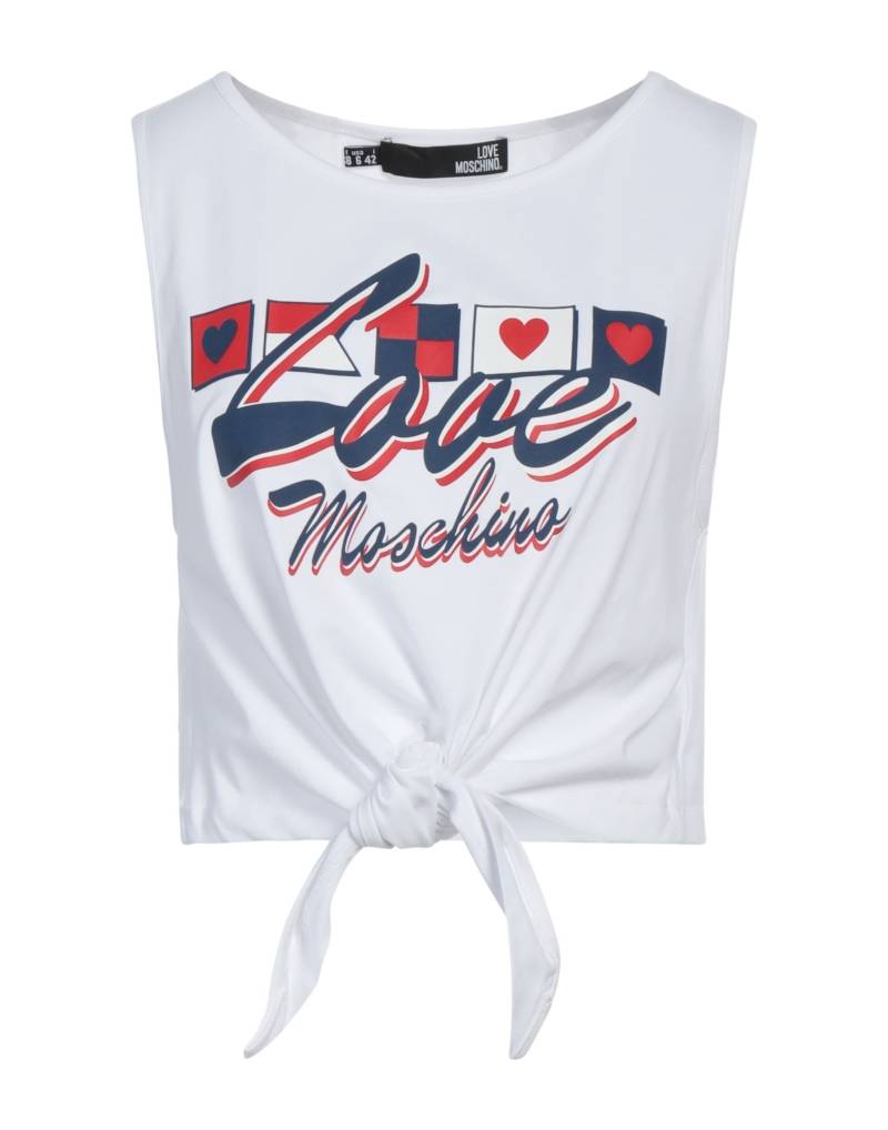 LOVE MOSCHINO T-shirts Damen Weiß von LOVE MOSCHINO