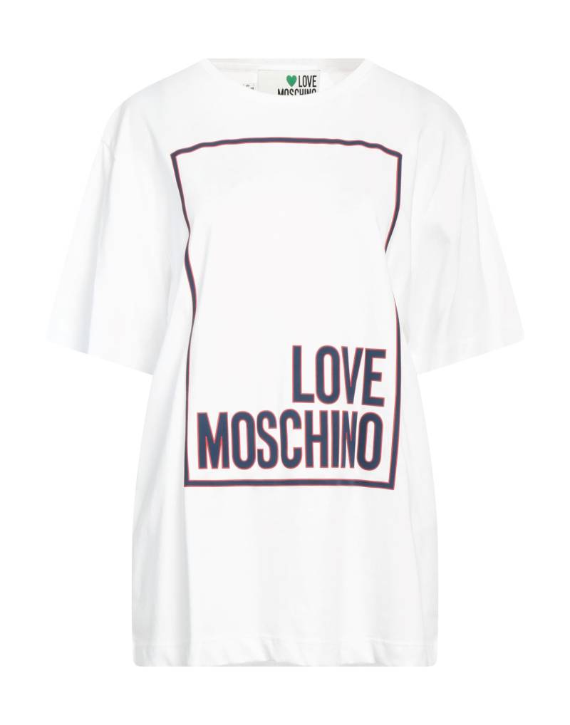 LOVE MOSCHINO T-shirts Damen Weiß von LOVE MOSCHINO