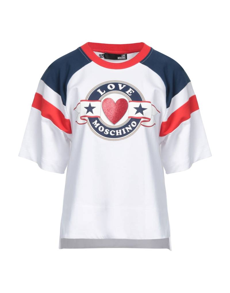 LOVE MOSCHINO T-shirts Damen Weiß von LOVE MOSCHINO