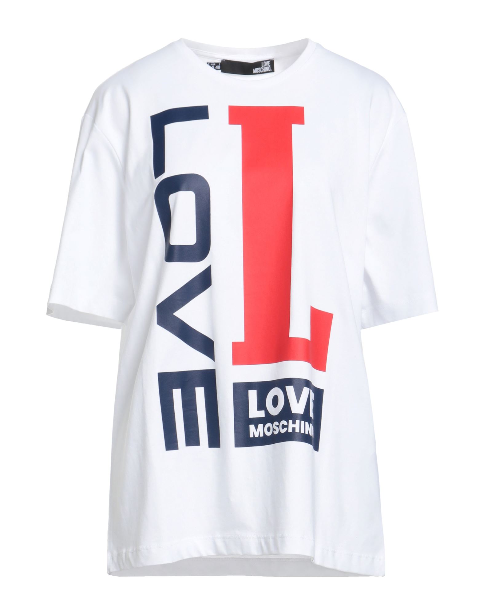 LOVE MOSCHINO T-shirts Damen Weiß LOVE MOSCHINO T-shirts Damen Weiß von LOVE MOSCHINO