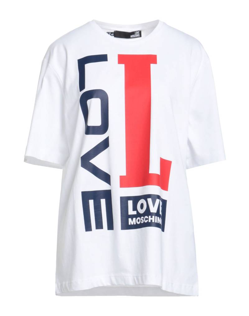 LOVE MOSCHINO T-shirts Damen Weiß LOVE MOSCHINO T-shirts Damen Weiß von LOVE MOSCHINO