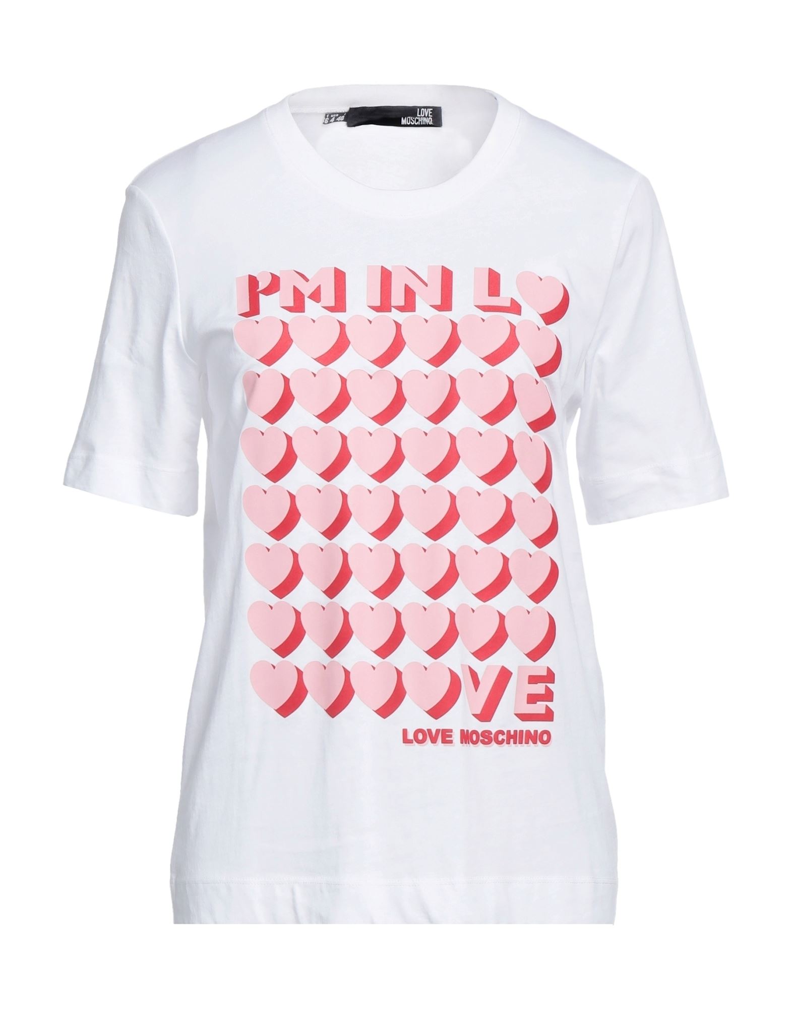 LOVE MOSCHINO T-shirts Damen Weiß von LOVE MOSCHINO