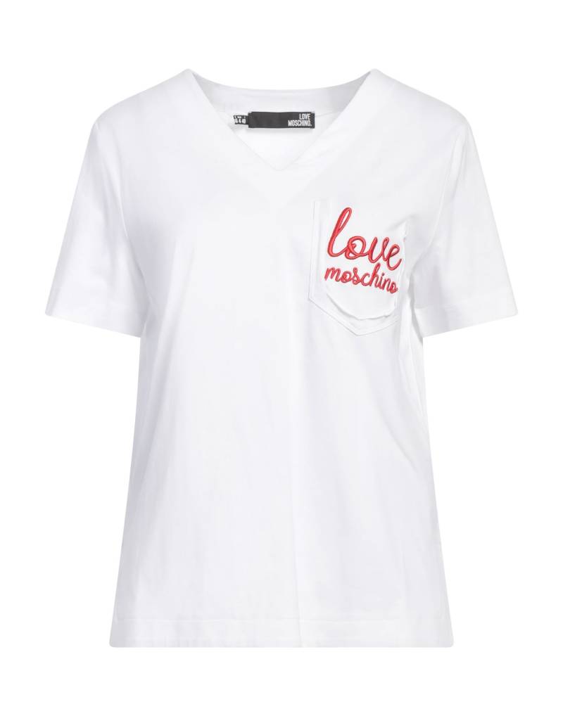LOVE MOSCHINO T-shirts Damen Weiß von LOVE MOSCHINO