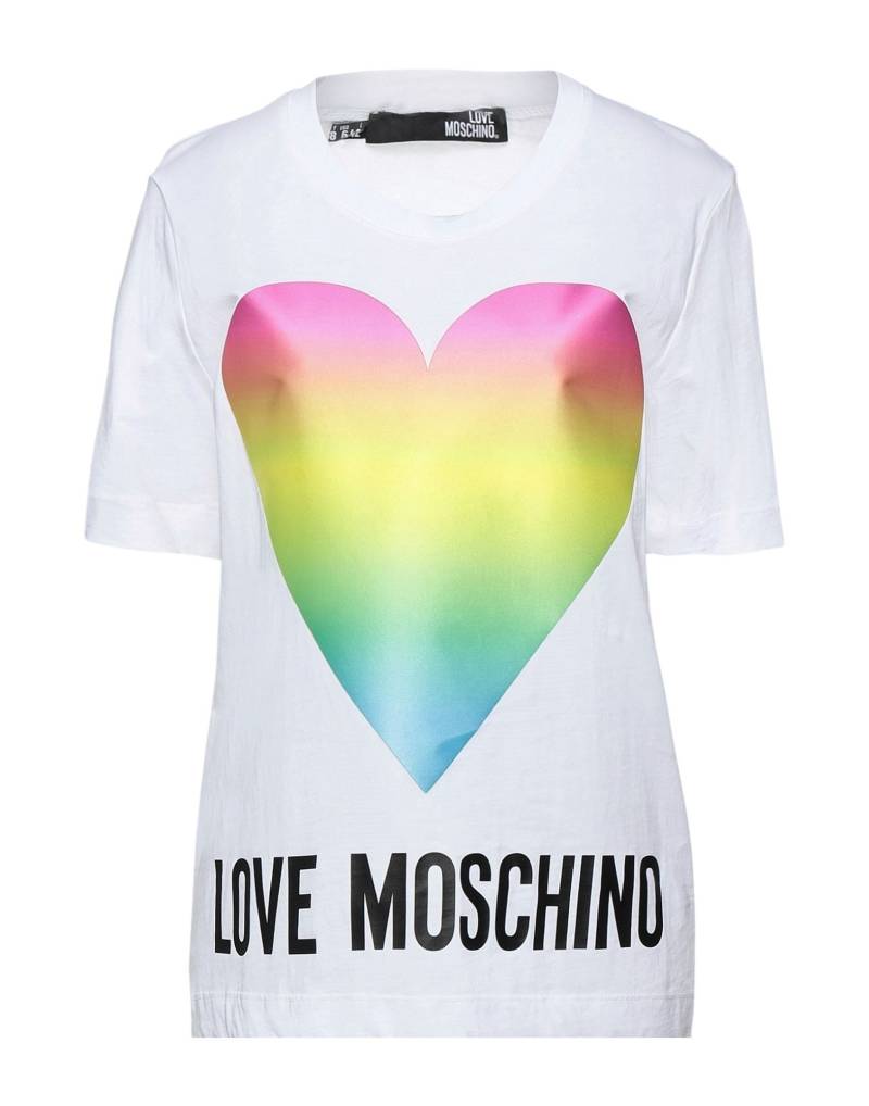 LOVE MOSCHINO T-shirts Damen Weiß von LOVE MOSCHINO