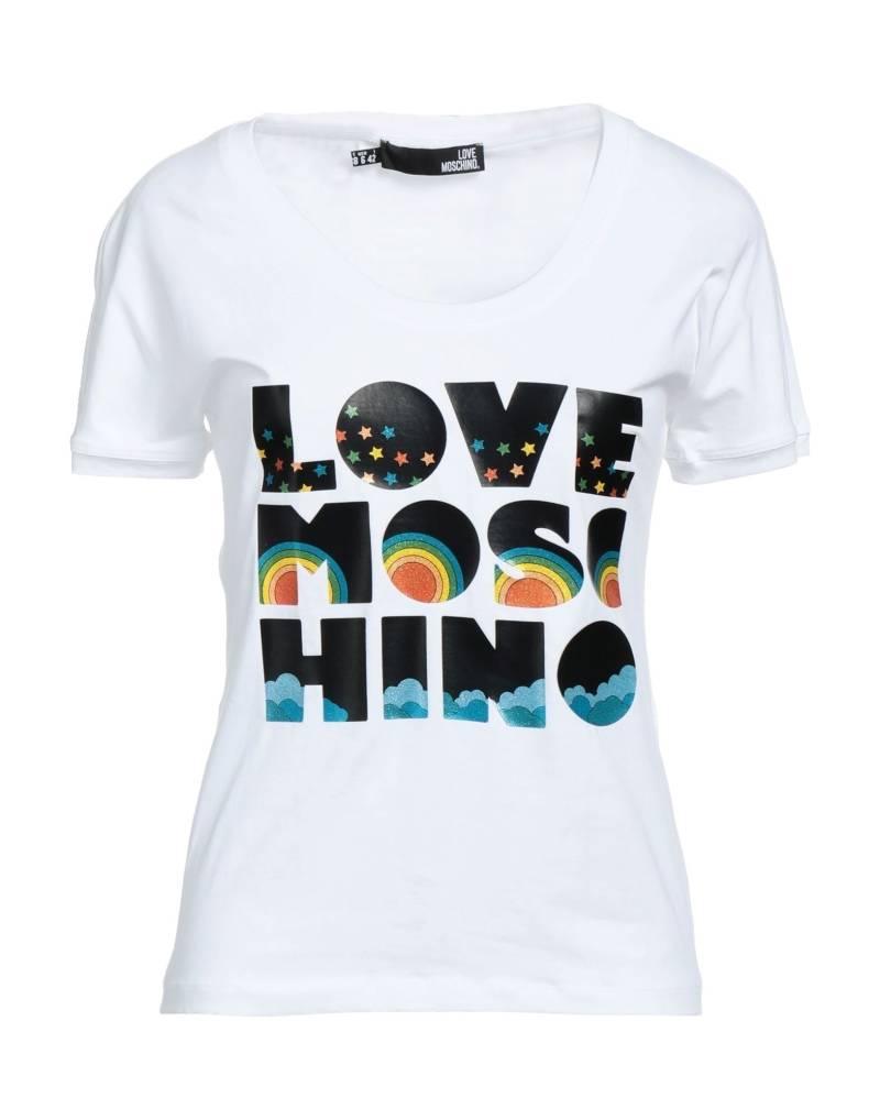 LOVE MOSCHINO T-shirts Damen Weiß von LOVE MOSCHINO