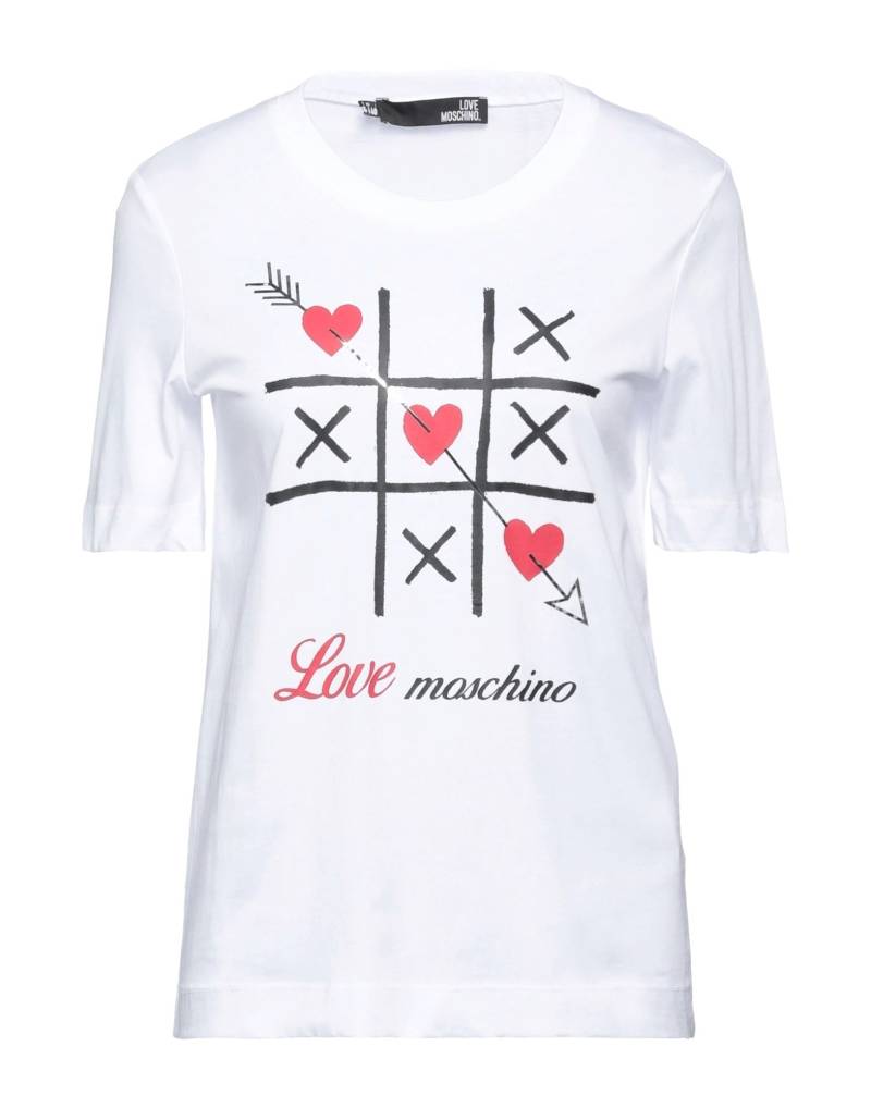 LOVE MOSCHINO T-shirts Damen Weiß von LOVE MOSCHINO