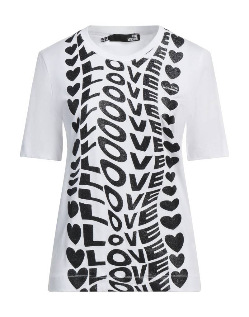 LOVE MOSCHINO T-shirts Damen Weiß von LOVE MOSCHINO