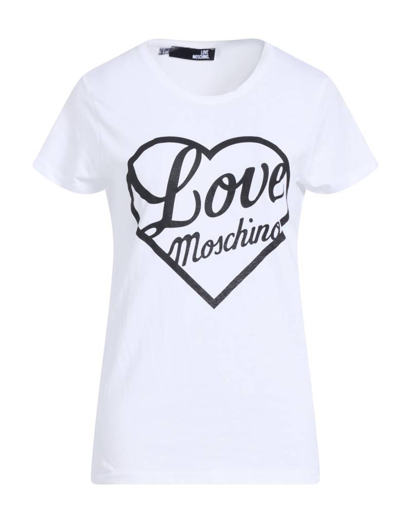 LOVE MOSCHINO T-shirts Damen Weiß von LOVE MOSCHINO