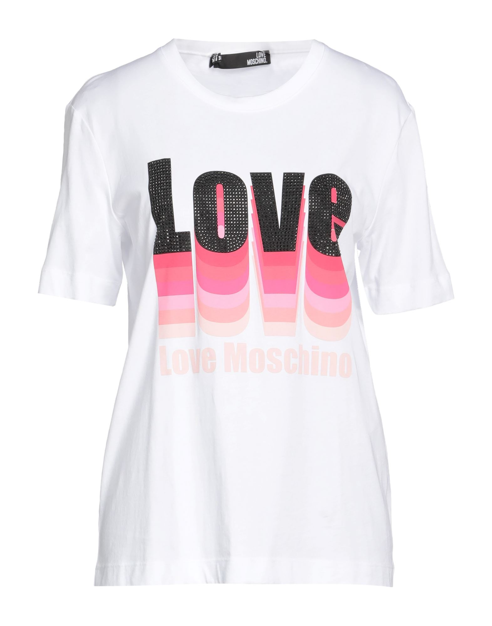 LOVE MOSCHINO T-shirts Damen Weiß von LOVE MOSCHINO