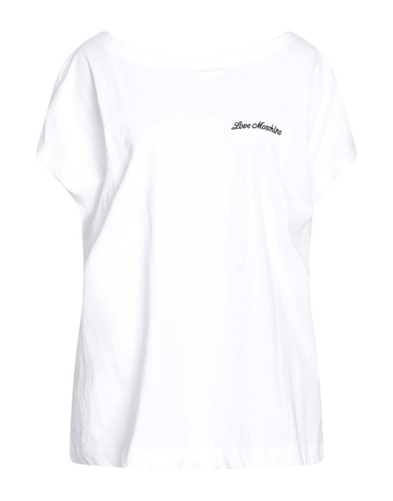 LOVE MOSCHINO T-shirts Damen Weiß von LOVE MOSCHINO