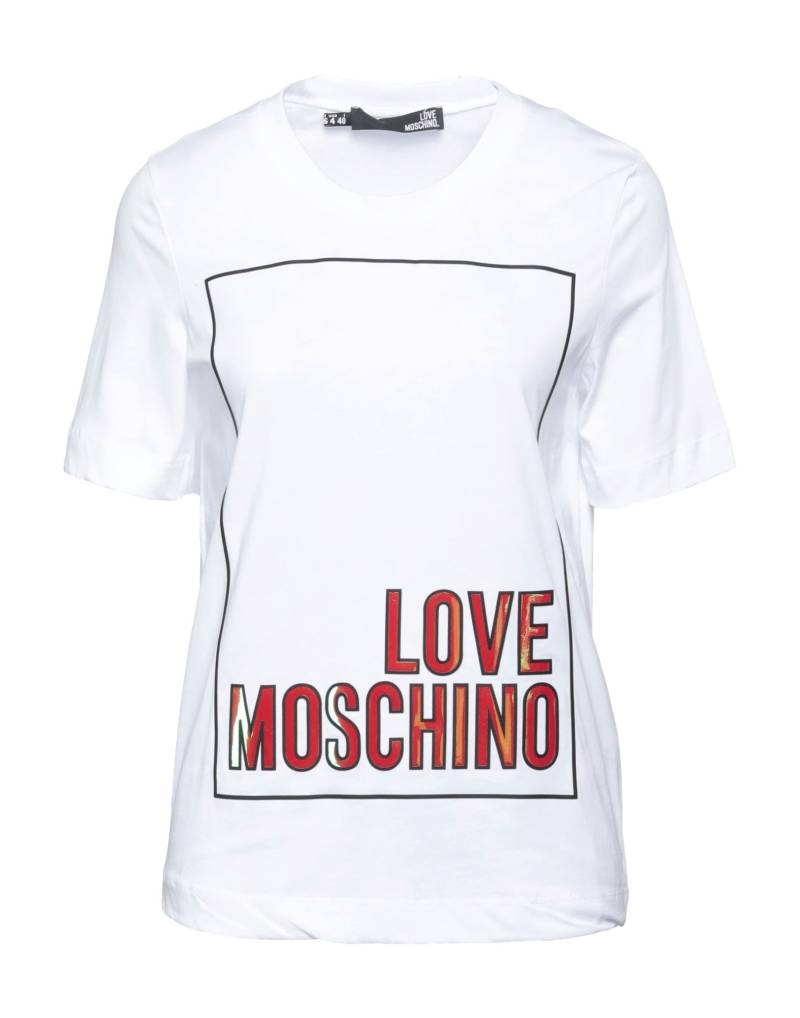 LOVE MOSCHINO T-shirts Damen Weiß von LOVE MOSCHINO