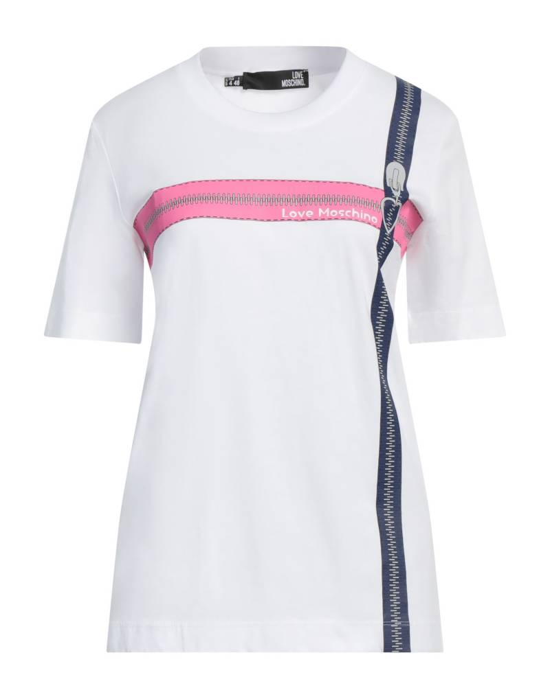 LOVE MOSCHINO T-shirts Damen Weiß von LOVE MOSCHINO