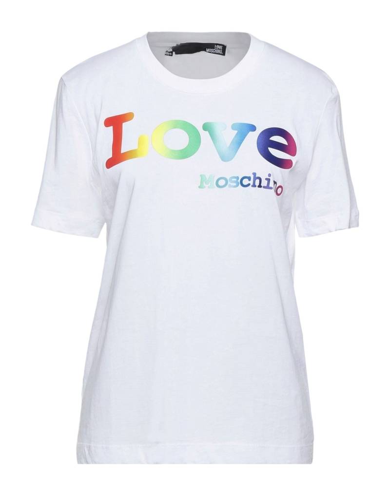 LOVE MOSCHINO T-shirts Damen Weiß von LOVE MOSCHINO
