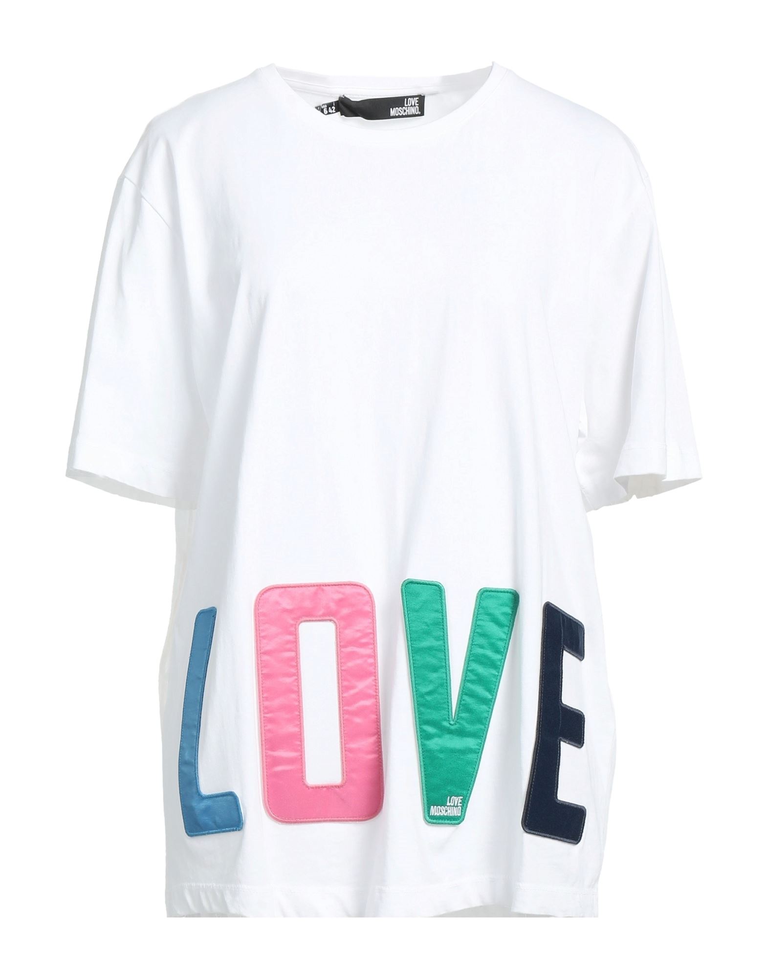 LOVE MOSCHINO T-shirts Damen Weiß von LOVE MOSCHINO