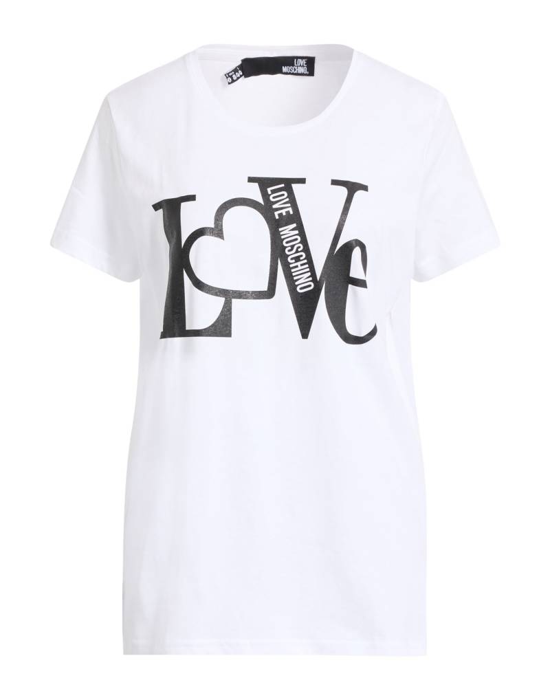 LOVE MOSCHINO T-shirts Damen Weiß von LOVE MOSCHINO