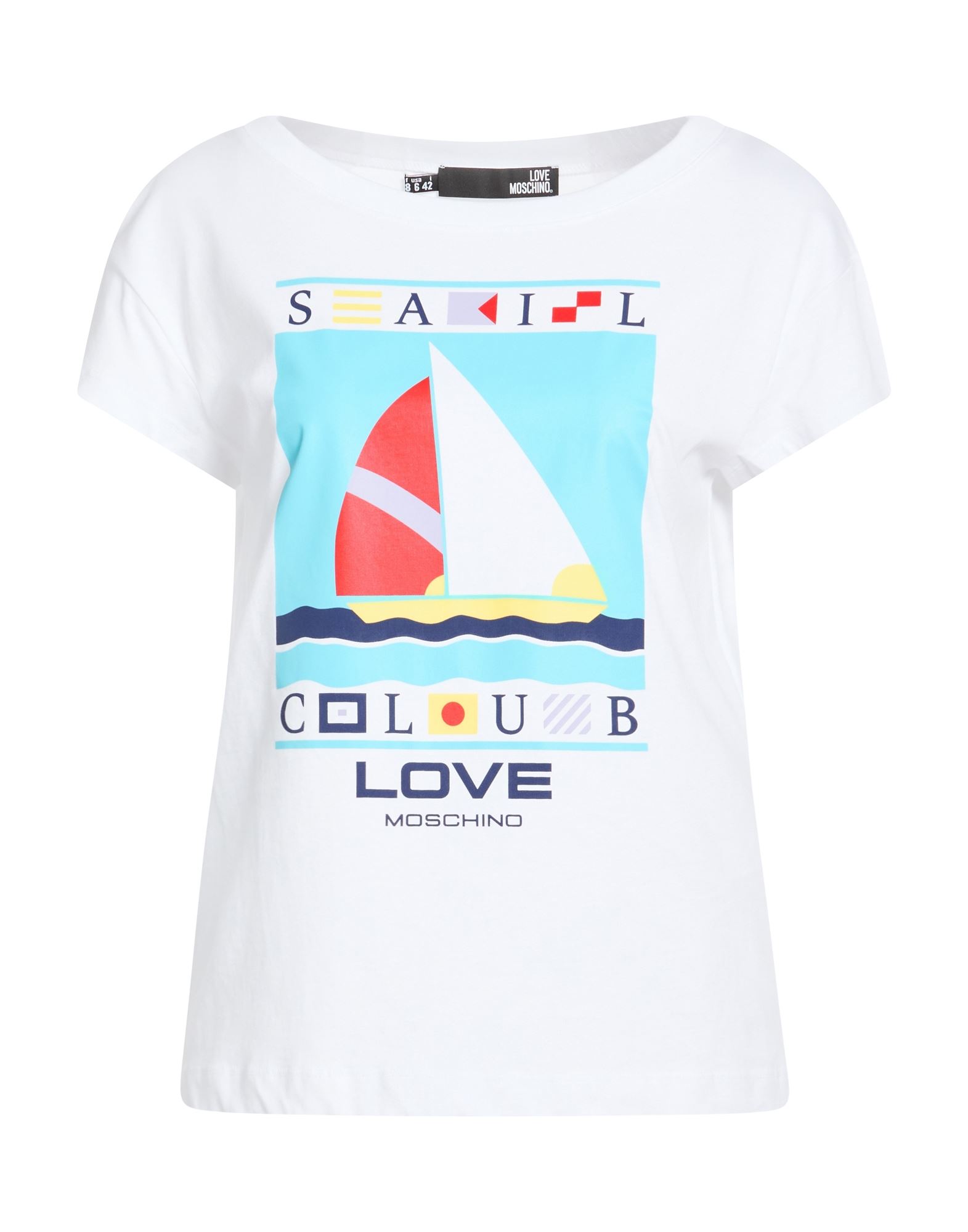 LOVE MOSCHINO T-shirts Damen Weiß von LOVE MOSCHINO