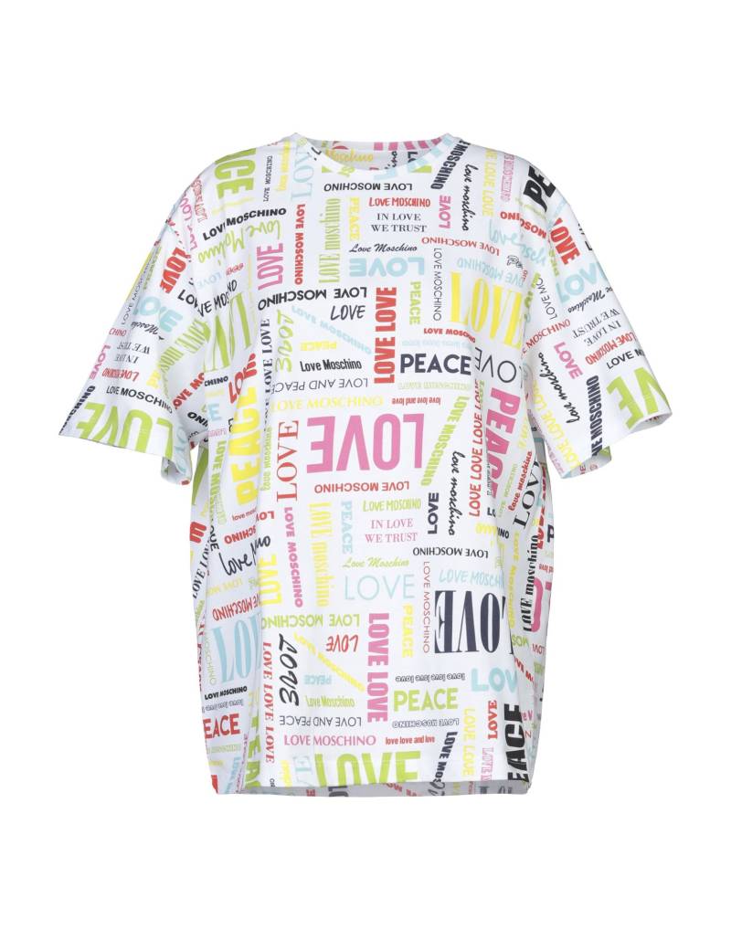 LOVE MOSCHINO T-shirts Damen Weiß von LOVE MOSCHINO