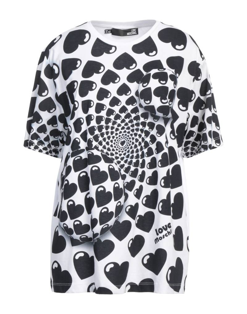 LOVE MOSCHINO T-shirts Damen Weiß von LOVE MOSCHINO