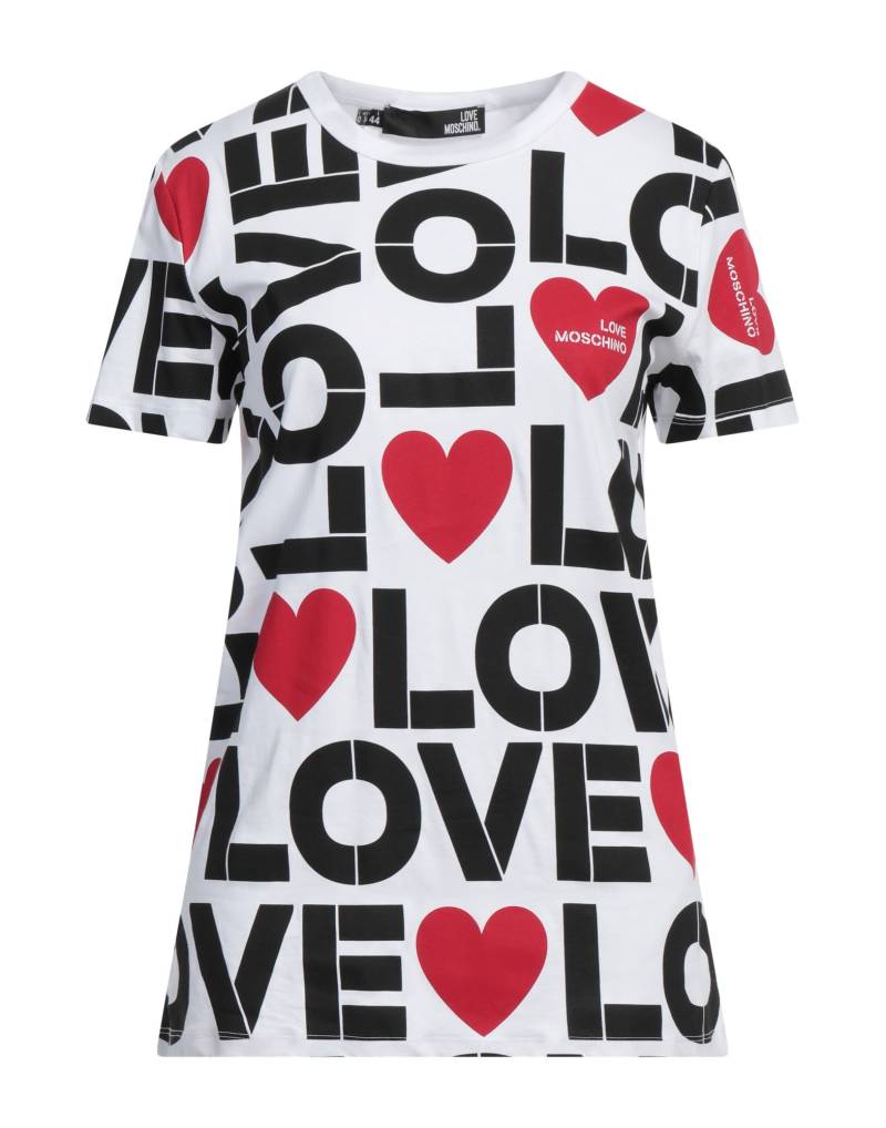 LOVE MOSCHINO T-shirts Damen Weiß von LOVE MOSCHINO