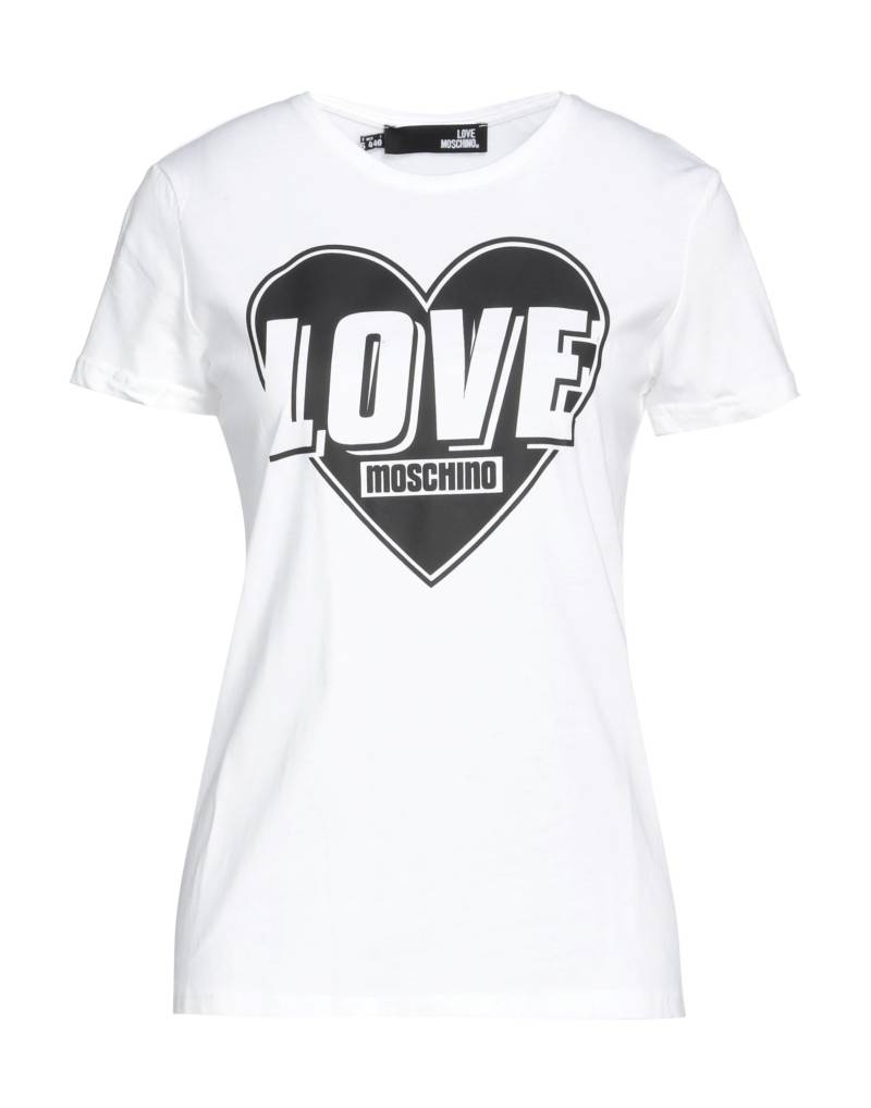 LOVE MOSCHINO T-shirts Damen Weiß von LOVE MOSCHINO