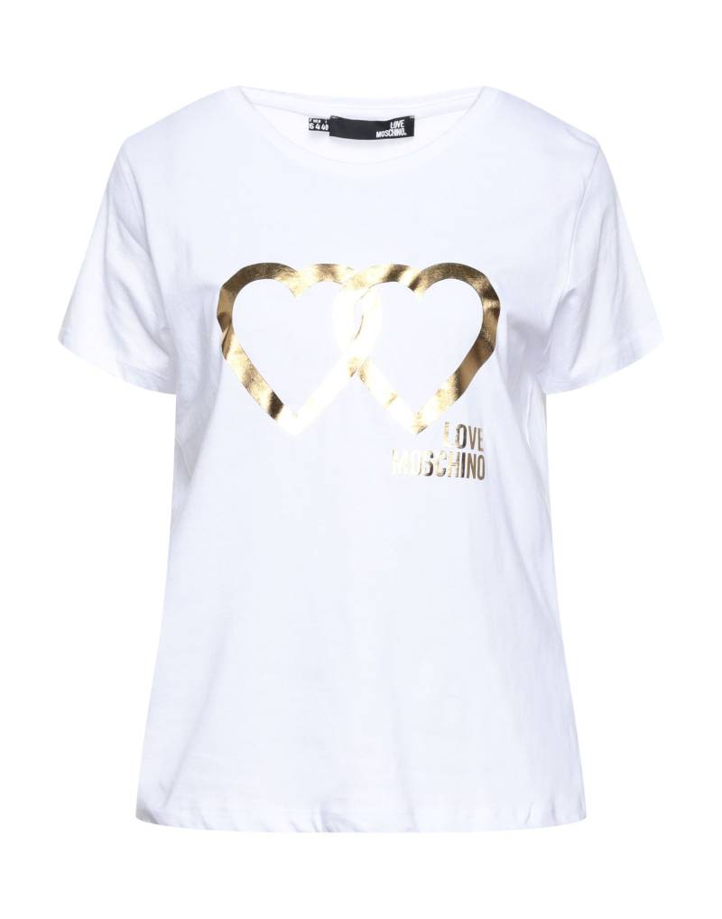 LOVE MOSCHINO T-shirts Damen Weiß von LOVE MOSCHINO