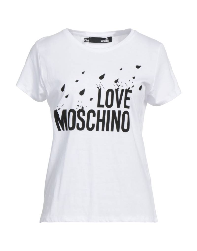 LOVE MOSCHINO T-shirts Damen Weiß von LOVE MOSCHINO