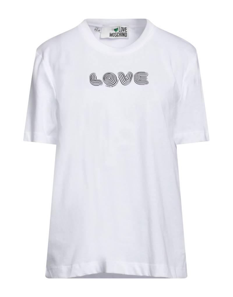 LOVE MOSCHINO T-shirts Damen Weiß von LOVE MOSCHINO