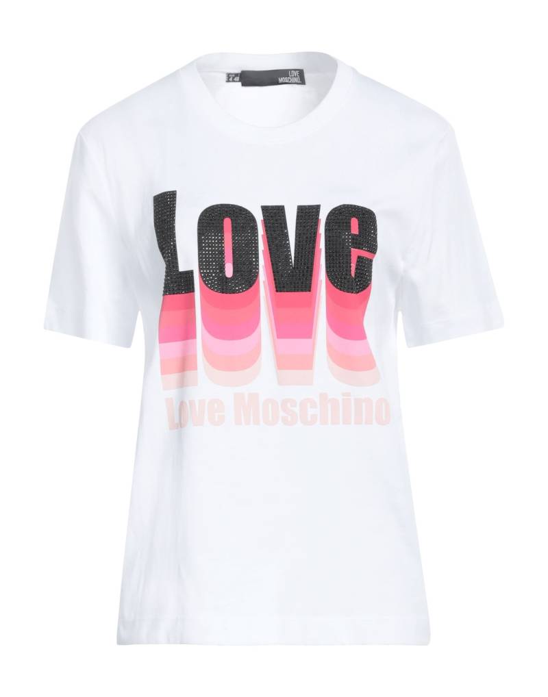 LOVE MOSCHINO T-shirts Damen Weiß von LOVE MOSCHINO