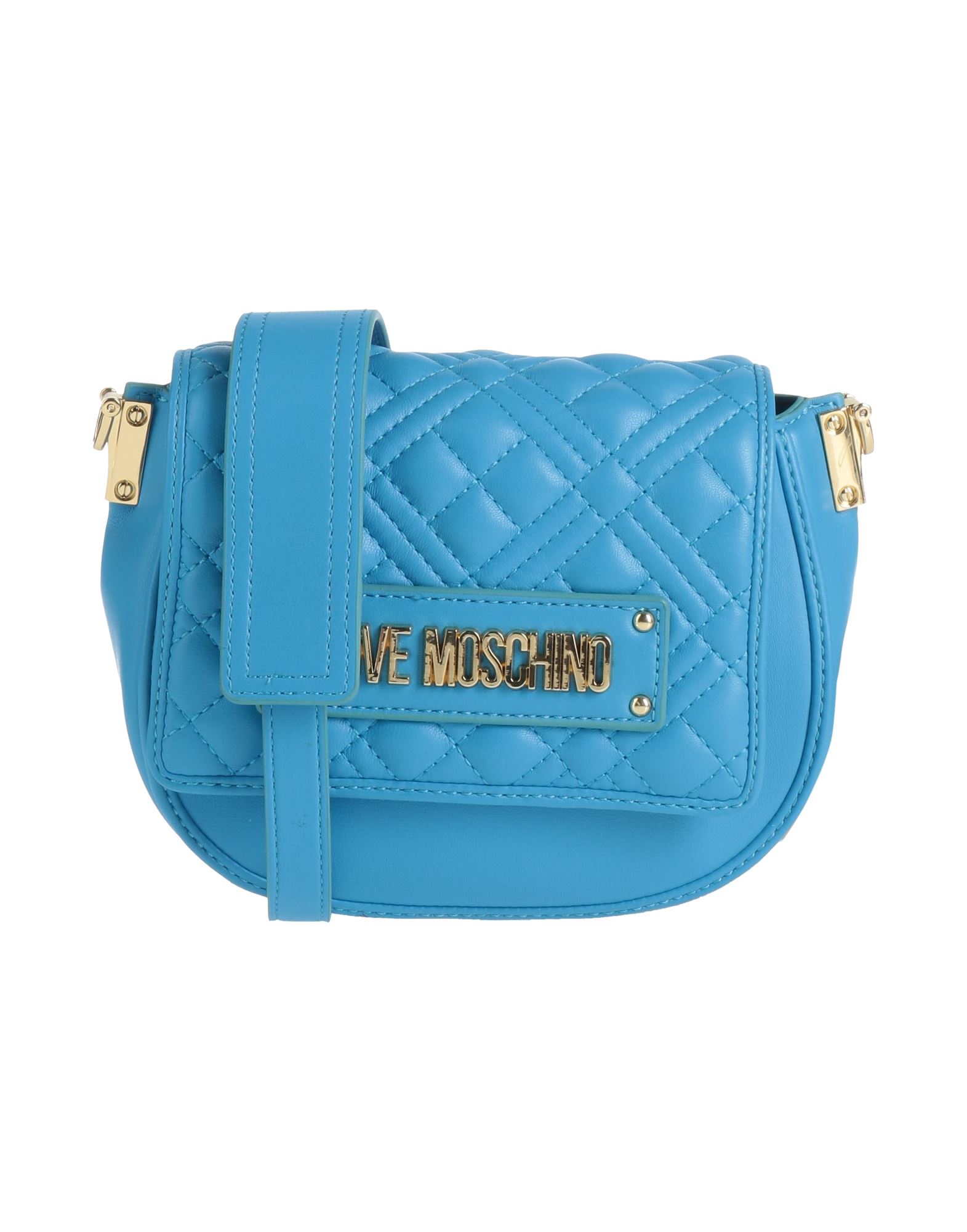 LOVE MOSCHINO Umhängetasche Damen Azurblau LOVE MOSCHINO Umhängetasche Damen Azurblau von LOVE MOSCHINO