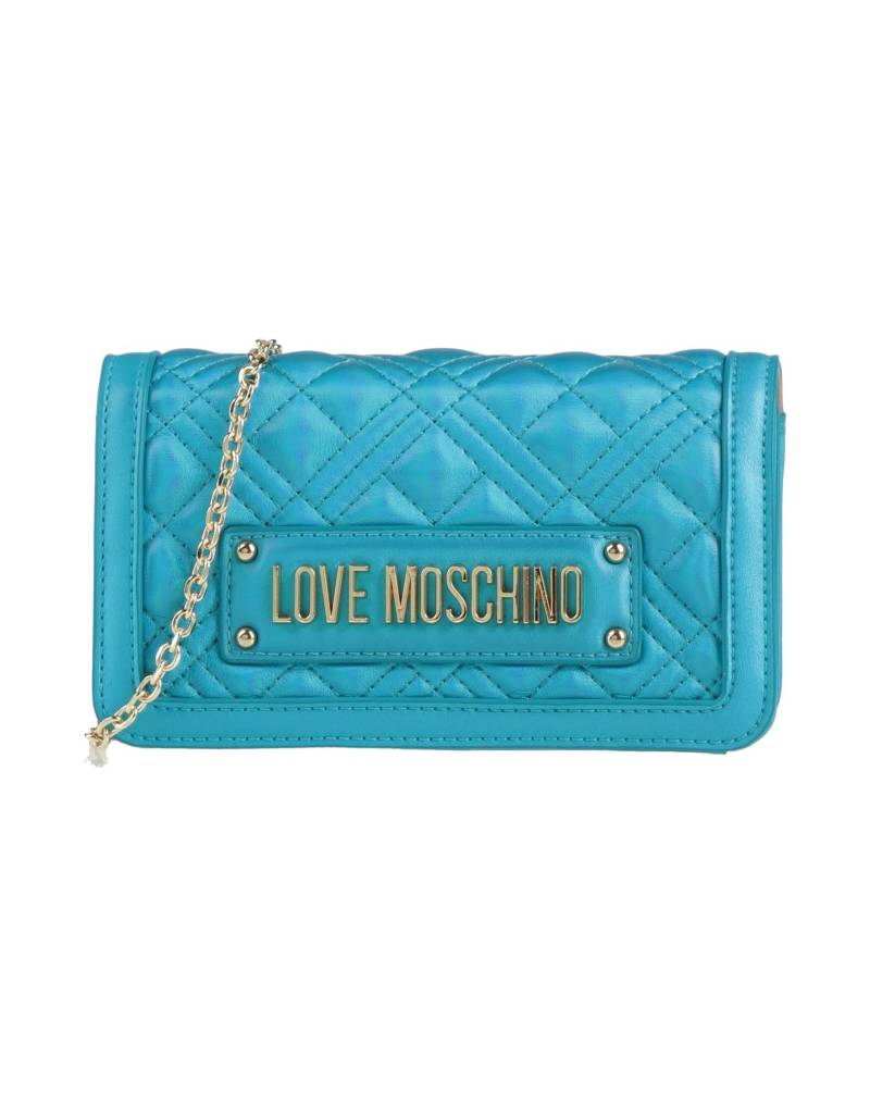 LOVE MOSCHINO Umhängetasche Damen Azurblau von LOVE MOSCHINO