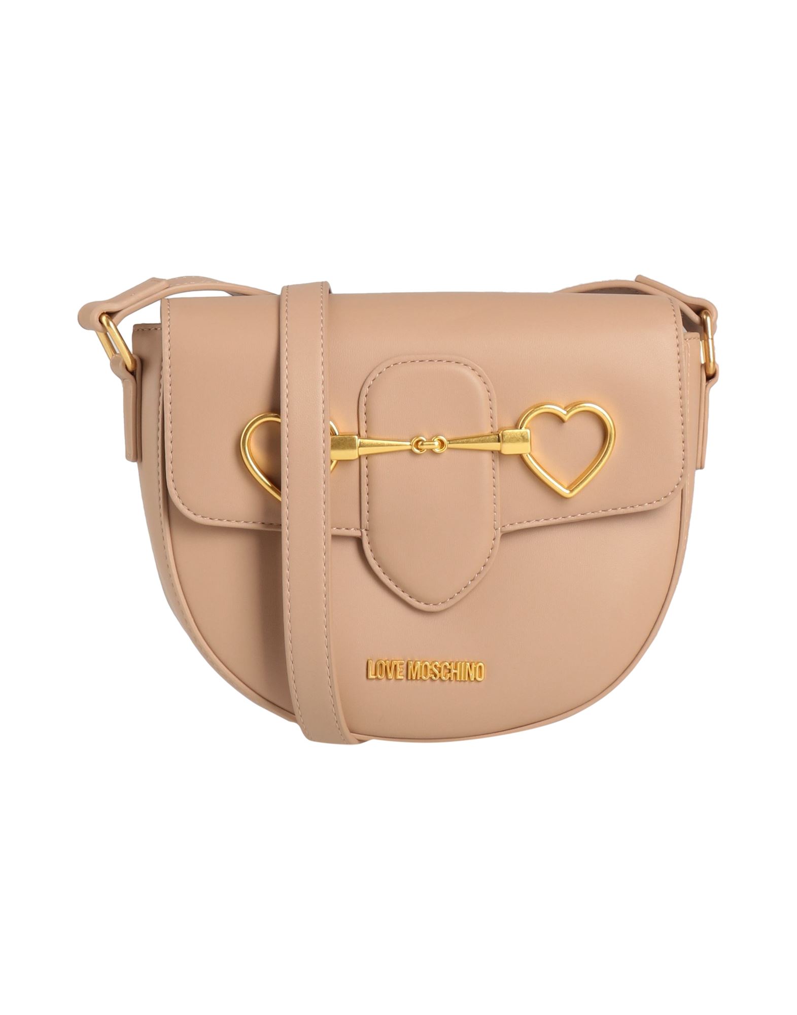 LOVE MOSCHINO Umhängetasche Damen Beige von LOVE MOSCHINO