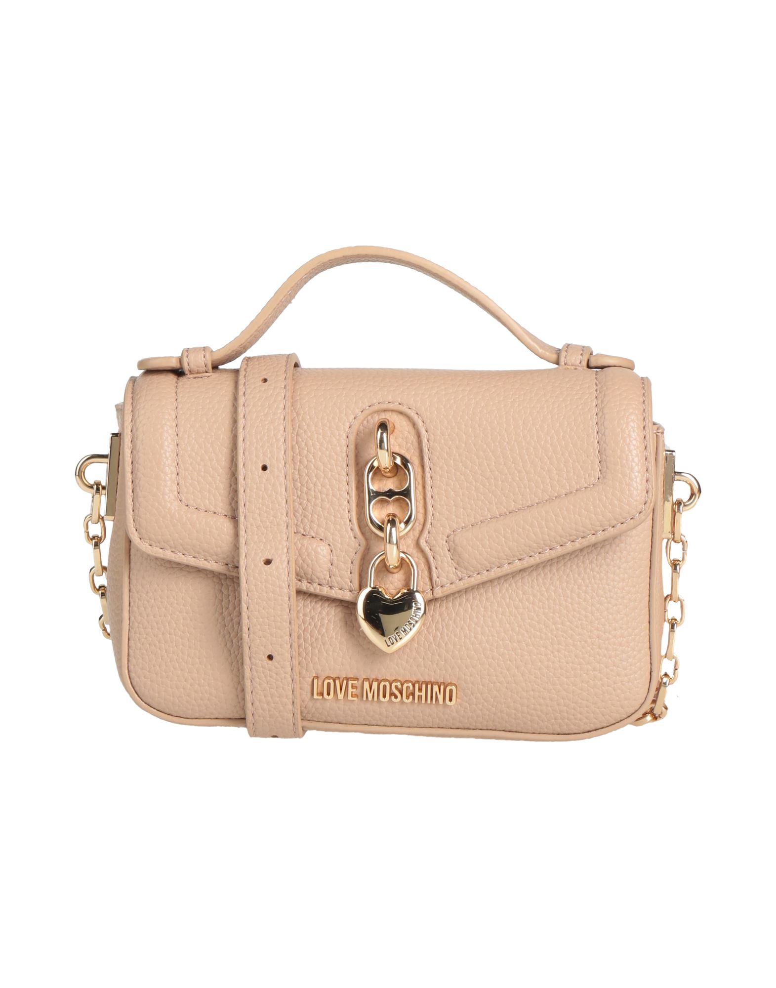 LOVE MOSCHINO Umhängetasche Damen Beige von LOVE MOSCHINO