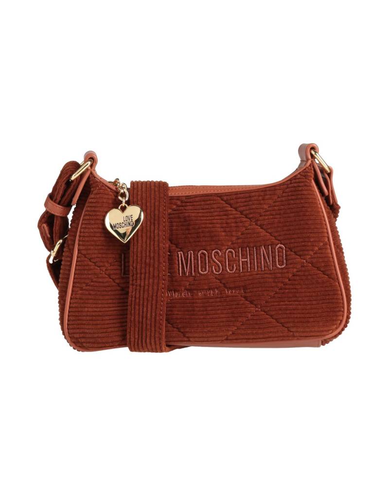 LOVE MOSCHINO Umhängetasche Damen Braun von LOVE MOSCHINO