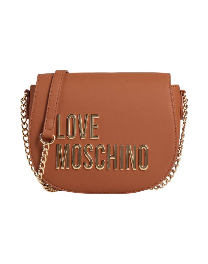 LOVE MOSCHINO Umhängetasche Damen Braun von LOVE MOSCHINO