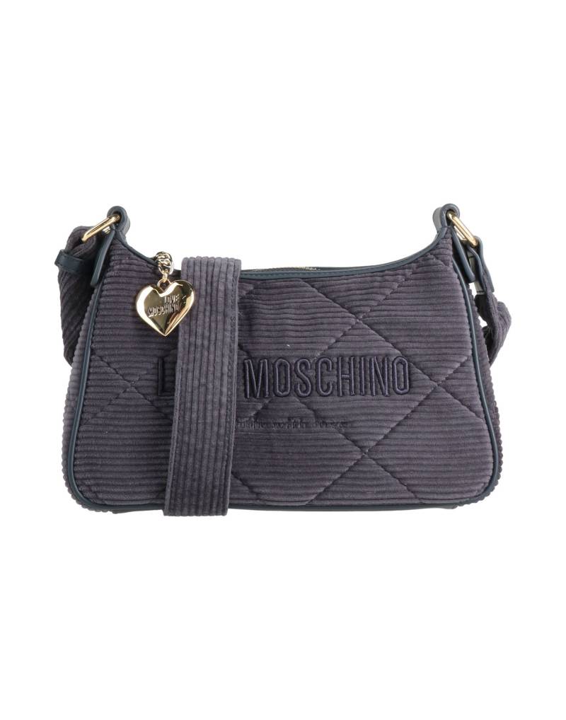 LOVE MOSCHINO Umhängetasche Damen Braungrau von LOVE MOSCHINO