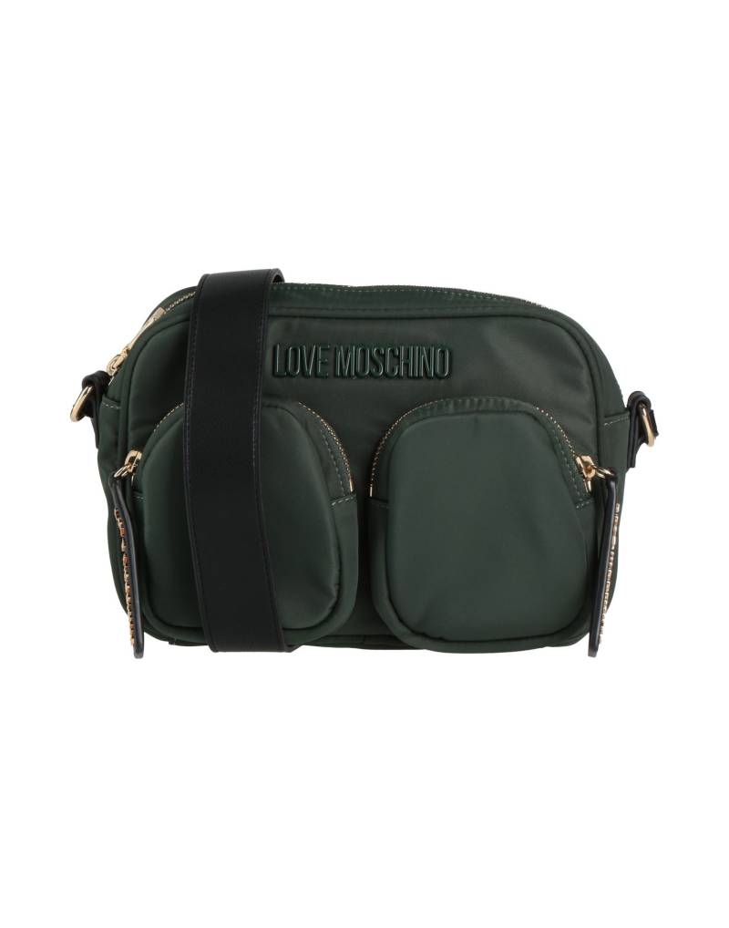 LOVE MOSCHINO Umhängetasche Damen Dunkelgrün von LOVE MOSCHINO