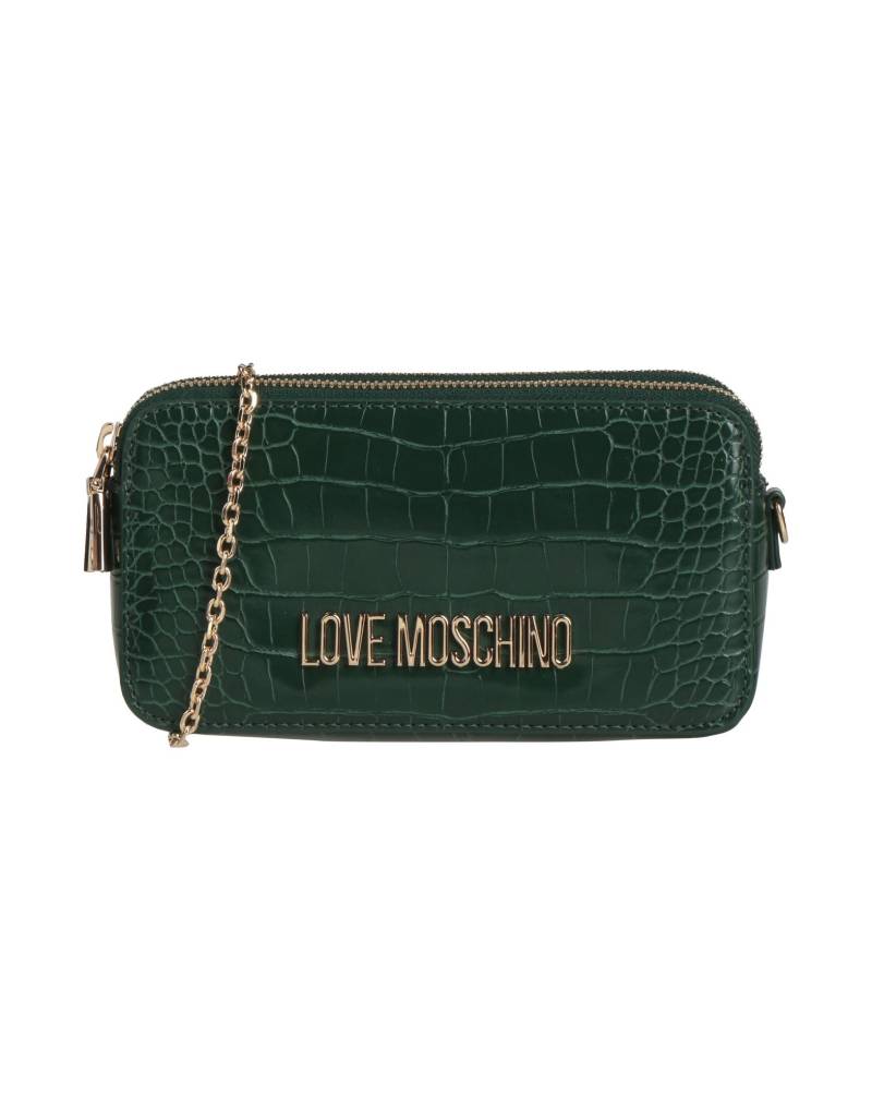 LOVE MOSCHINO Umhängetasche Damen Dunkelgrün von LOVE MOSCHINO