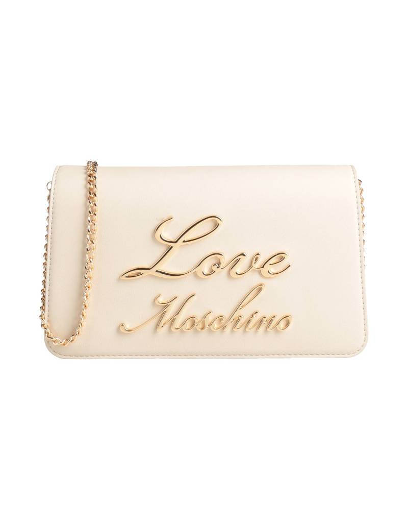 LOVE MOSCHINO Umhängetasche Damen Elfenbein von LOVE MOSCHINO