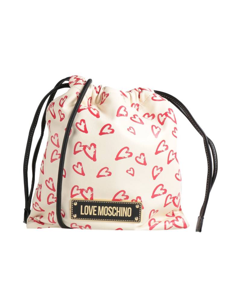 LOVE MOSCHINO Umhängetasche Damen Elfenbein von LOVE MOSCHINO