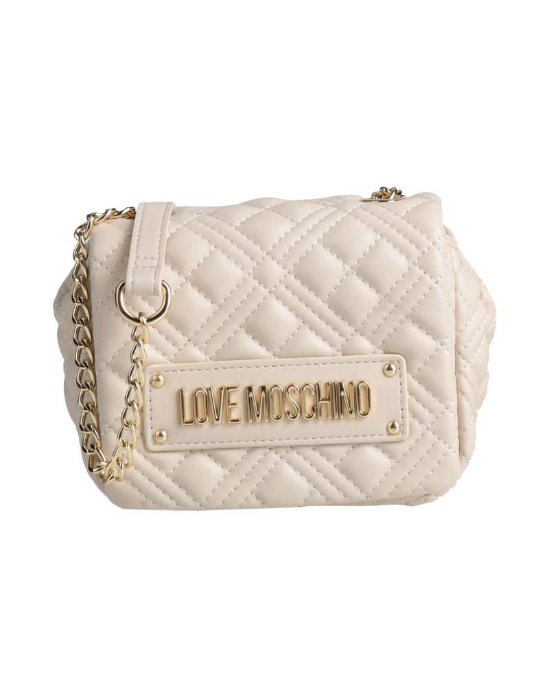 LOVE MOSCHINO Umhängetasche Damen Elfenbein von LOVE MOSCHINO
