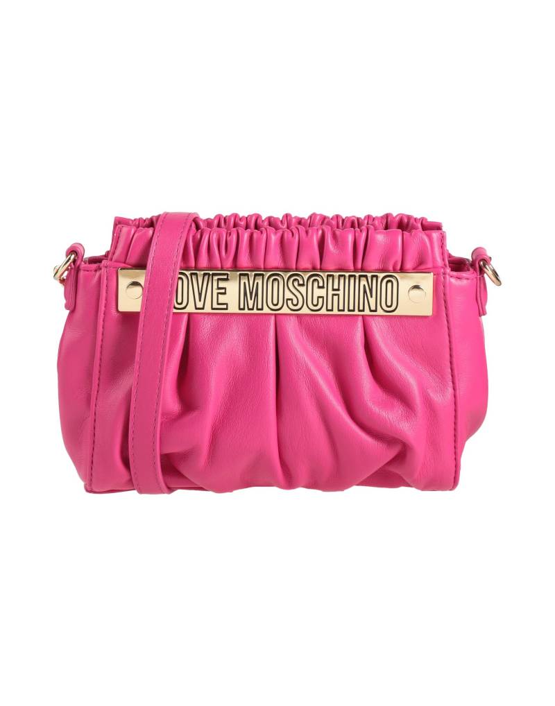 LOVE MOSCHINO Umhängetasche Damen Fuchsia von LOVE MOSCHINO