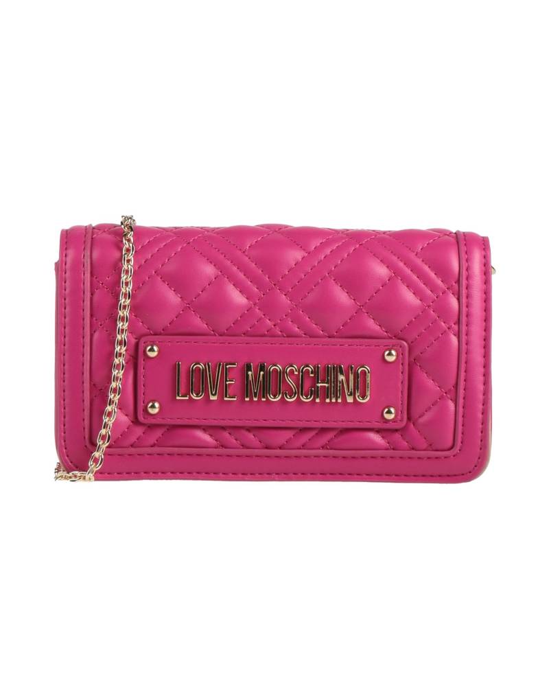 LOVE MOSCHINO Umhängetasche Damen Fuchsia von LOVE MOSCHINO
